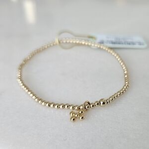 🌨enewton  beaded signature cross small charm bracelet🌨